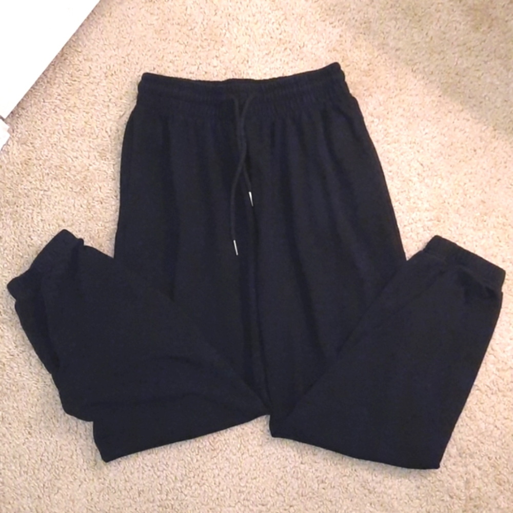 Cinched waist sweatpants